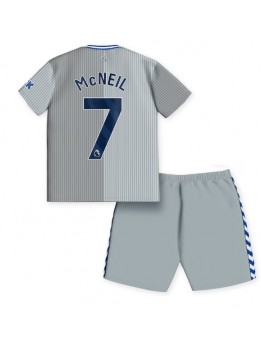 Everton Dwight McNeil #7 Replika Tredje Kläder Barn 2023-24 Kortärmad (+ byxor)